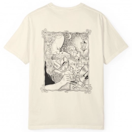 T-Shirt - Lollar Tone Wizard - Cream